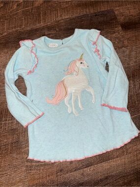 Mud pie girls size 12-18 month unicorn